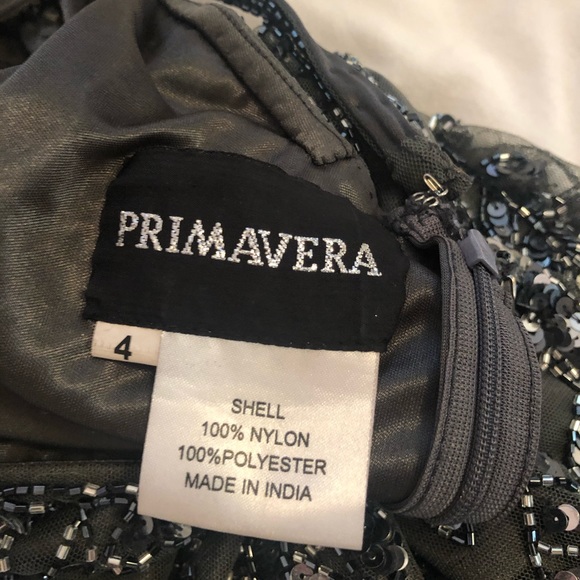 PRIMAVERA 4 HOMECOMING DRESS SHORT SEQUIN SPARKLY - Picture 6 of 8